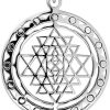 Hexagonal pendant for men