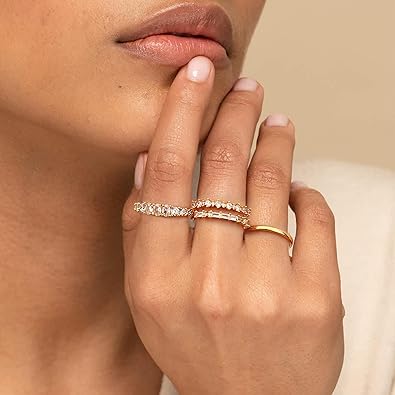Three-layer fashion ring - Image 3
