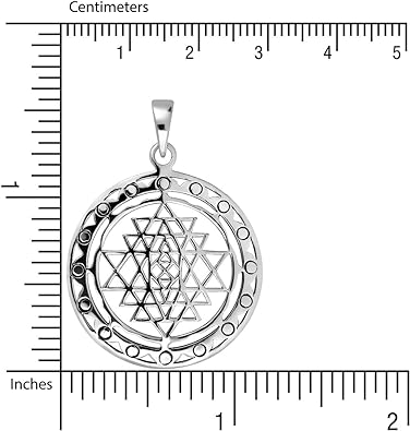 Hexagonal pendant for men - Image 3