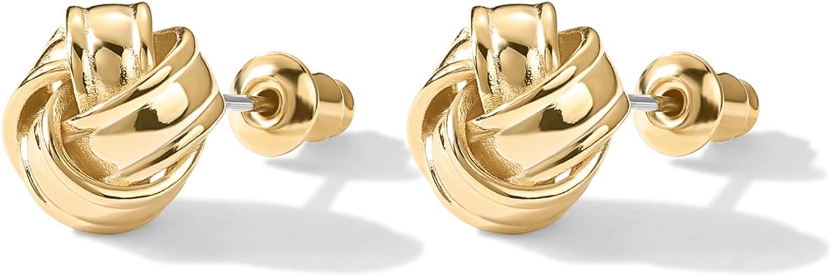 Loop fashion stud earrings - Image 2